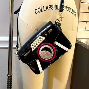 Betsey Johnson Crossbody Camera Bag
